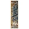 Oriental Weavers Venice 8123X Blue/ Gold Area Rug 2 ft. 3 in. X 7 ft. 6 in. Runner
