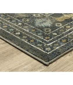Oriental Weavers Venice 95E Blue/ Gold 9 Ft.10 In. X 12 Ft.10 In. Rectangle Rug