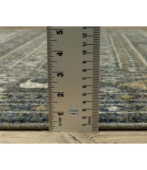 Oriental Weavers VENICE 95e Blue/Gold Rug 9'10X12'10