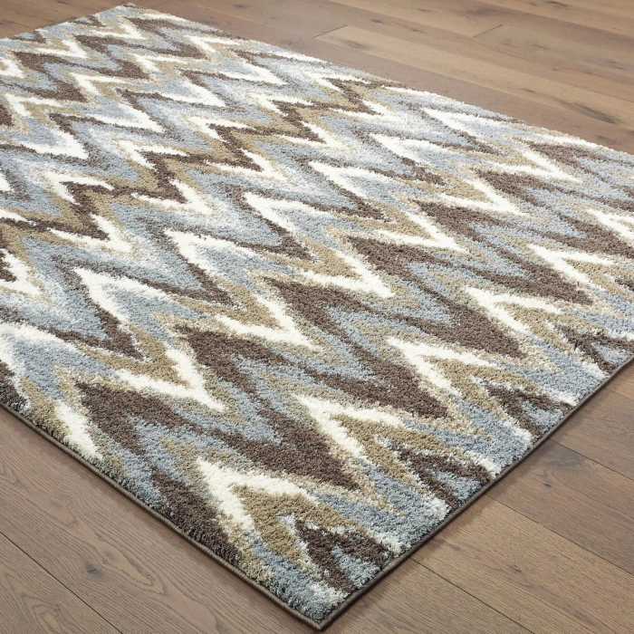 Oriental Weavers Area Rug Verona 004D6 Grey 5' 3" X  7' 6"