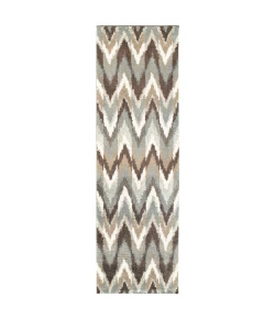 Oriental Weavers Verona 004D6 Grey/ Taupe Area Rug 2 ft. 3 in. X 7 ft. 6 in. Runner