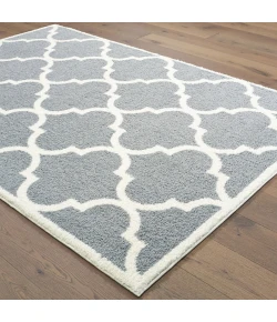 Oriental Weavers Verona 529H6 Grey/ Ivory Area Rug 3 ft. 10 in. X 5 ft. 5 in. Rectangle