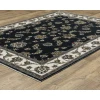 Oriental Weavers Vivian Vi01B Navy/ Ivory 3 Ft.10 In. X 5 Ft. 5 In. Rectangle Rug