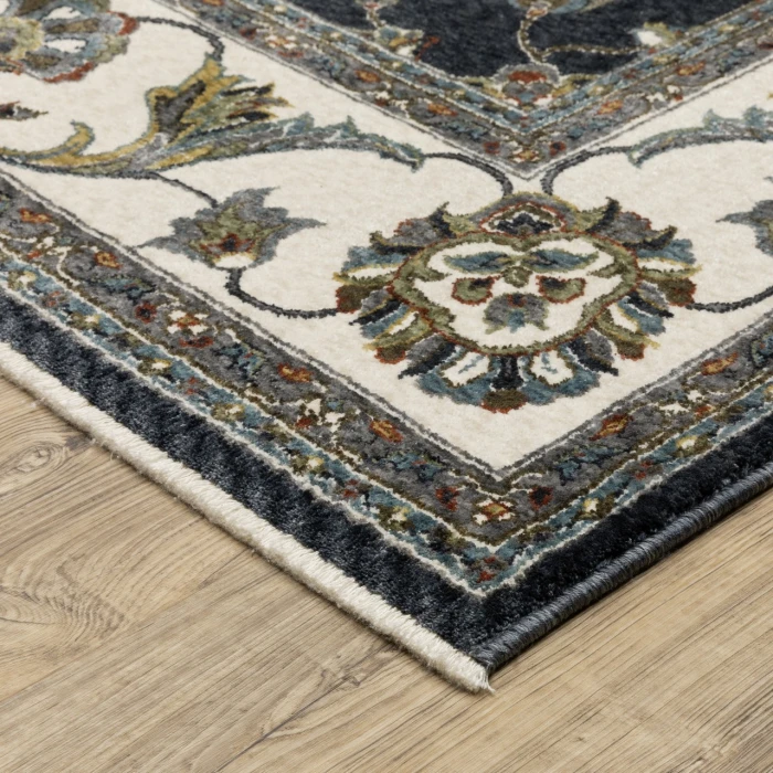 Oriental Weavers VIVIAN VI01B Navy 9'10X12'10