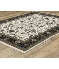 Oriental Weavers VIVIAN vi02b Ivory/Navy Rug 6'7X9'6