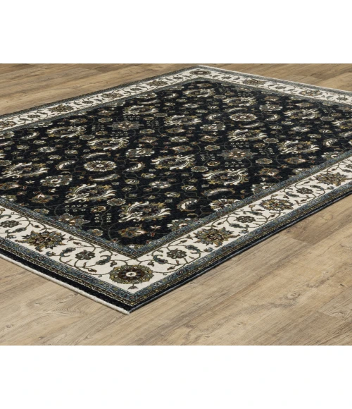 Oriental Weavers VIVIAN vi03a Blue/Ivory Rug 3'10X5'5