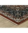 Oriental Weavers VIVIAN vi04b Red/Navy Rug 3'10X5' 5