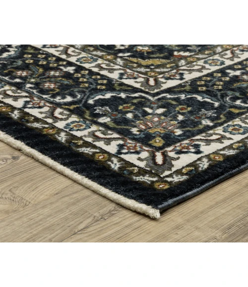 Oriental Weavers VIVIAN vi04c Navy/Gold Rug 6' 7X9' 6
