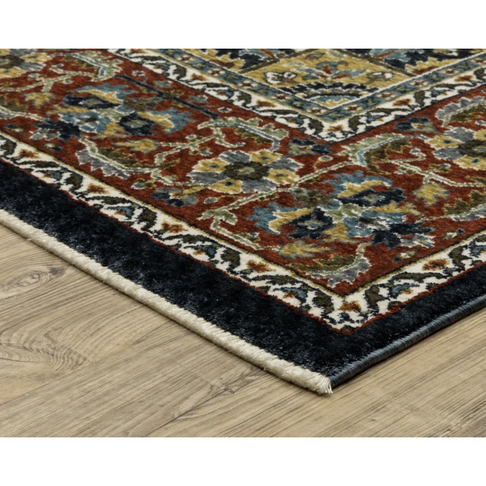 Oriental Weavers VIVIAN vi06c Navy/Multi Rug 2'3X7'6