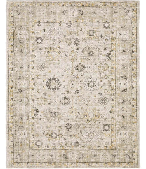 Oriental Weavers WINDHAM win01 Beige/Gold Rug 2'6X10'