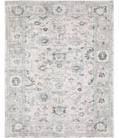 Oriental Weavers WINDHAM win04 Ivory/Blue Rug 2'6X10'