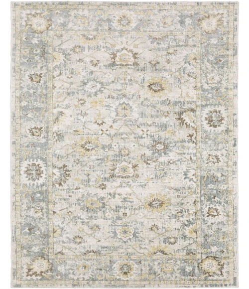 Oriental Weavers WINDHAM win06 Ivory/Blue Rug 10'X14'