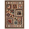 Oriental Weavers Woodlands 9596A Brown/ Multi Area Rug 5 ft. 3 in. X 7 ft. 3 in. Rectangle