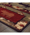 Oriental Weavers Area Rug Woodlands 9601D Brown 9'10" X 12'10"