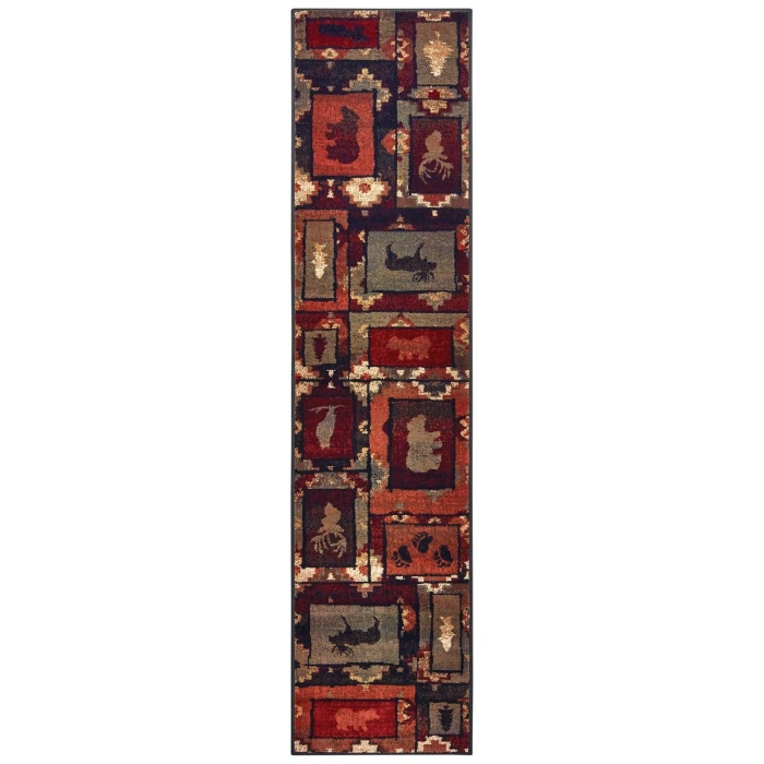 Oriental Weavers Area Rug Woodlands 9601D Brown 1'10" X  3'