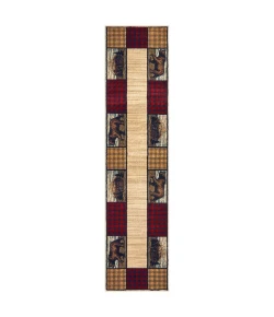 Oriental Weavers Woodlands 9603C Ivory/ Multi Area Rug 1 ft. 10 in. X 7 ft. 6 in. Runner
