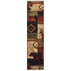 Oriental Weavers Woodlands 9649A Brown/ Rust Area Rug 1 ft. 10 in. X 7 ft. 6 in. Runner