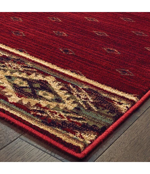 Oriental Weavers Area Rug Woodlands 9652C Red 9'10" X 12'10"