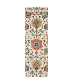 Oriental Weavers Zahra 75502 Ivory/ Orange Area Rug 3 ft. 6 in. X 5 ft. 6 in. Rectangle