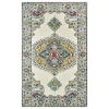 Oriental Weavers Zahra 75505 Ivory/ Grey Area Rug 3 ft. 6 in. X 5 ft. 6 in. Rectangle