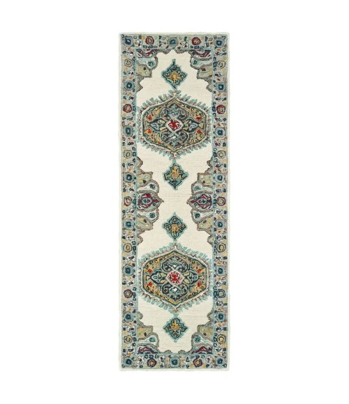 Oriental Weavers Area Rug Zahra 75505 Ivory 3' 6" X  5' 6"