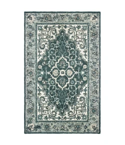 Oriental Weavers Zahra 75506 Grey/ Blue Area Rug 3 ft. 6 in. X 5 ft. 6 in. Rectangle