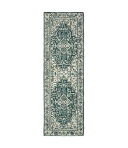 Oriental Weavers Zahra 75506 Grey/ Blue Area Rug 3 ft. 6 in. X 5 ft. 6 in. Rectangle