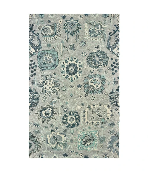 Oriental Weavers Area Rug Zahra 75508 Grey 3' 6" X  5' 6"