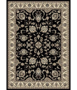 Radici USA Alba 1426/0014 Black Rug 2 ft. 2 X 7 ft. 7 Rectangle
