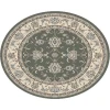 Radici USA Pisa 1780/0044/Ltgreen 5'3 Round Rug