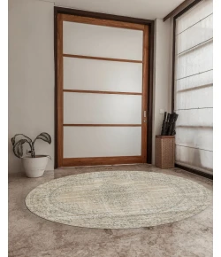 Radici USA Colosseo 3563/0024/Bone 5'3 Round Rug