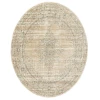 Radici USA Colosseo 3563/0024/Bone 5'3 Round Rug