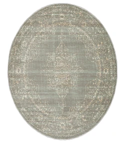Radici USA Colosseo 3563/0034/Grey 5'3 Round Rug