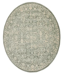 Radici USA Colosseo 3564/0054/Green 5'3 Round Rug