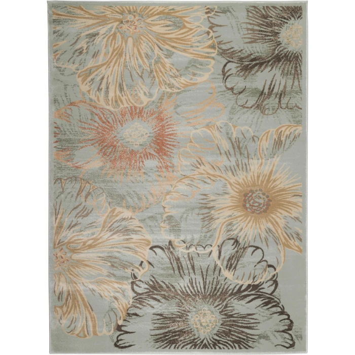 Garda Radici USA 3809/0013/BLUE Area Rug