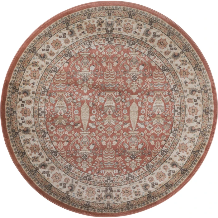 Garda Radici USA 3812/1031/TERRACOTTA Area Rug