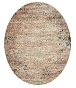 Radici USA Seriate 500/1004/Beige 5'3 Round Rug