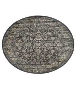 Radici USA Seriate 501/3004/Ltbrown 5'3 Round Rug
