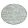 Radici USA Seriate 502/2004/Ltblue 5'3 Round Rug