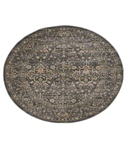 Radici USA Seriate 502/3004/Ltbrown 5'3 Round Rug