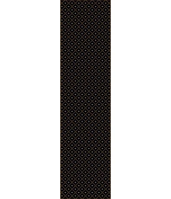 Radici USA Como 782/1614 Black Rug 2 ft. 2 X 7 ft. 7 Rectangle