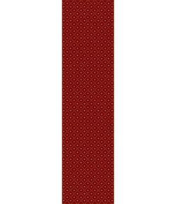 Radici USA Como 782/1714 Red Rug 2 ft. 2 X 7 ft. 7 Rectangle