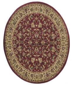 Radici USA Castello 953/1316/Burgundy 5'3 Round Rug