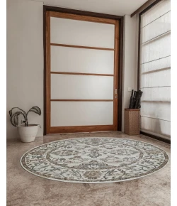 Radici USA Colosseo 3562/0024/Bone 5'3 Round Rug