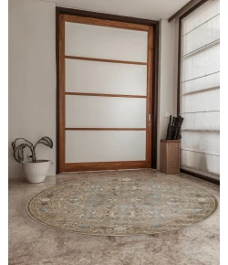 Radici USA Colosseo 3564/0014/Beige 5'3 Round Rug