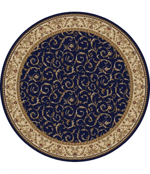 Como Radici USA 1599/1552/NAVY Area Rug