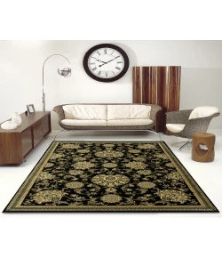 Radici USA Castello 450/2250/Black 3'3 X 4'11 Rectangular Rug