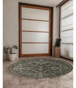 Radici USA Colosseo 3562/0044/Lightbrown 5'3 Round Rug