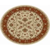 Radici USA Como 1597/1445/Ivory/Bric 5'3 Round Rug