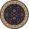 Radici USA Como 1597/1455/Navy 5'3 Round Rug